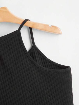 EZwear لولبية محيك المتسابق ظهر كامي ثوب
