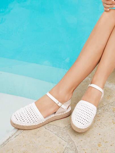 Styleloop نساء عادية وقت الفراغ شبك مسطح