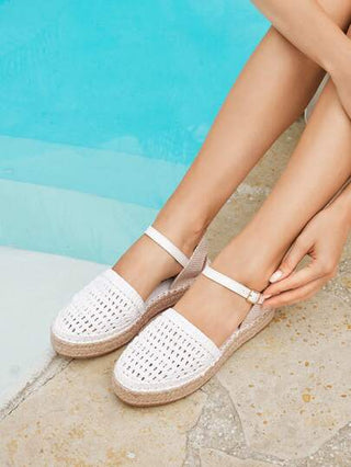 Styleloop نساء عادية وقت الفراغ شبك مسطح