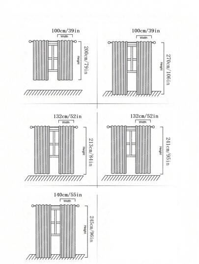 قطعة واحدة من قماش ستائر النوافذ المعتمة بالاحاطات للأطفال