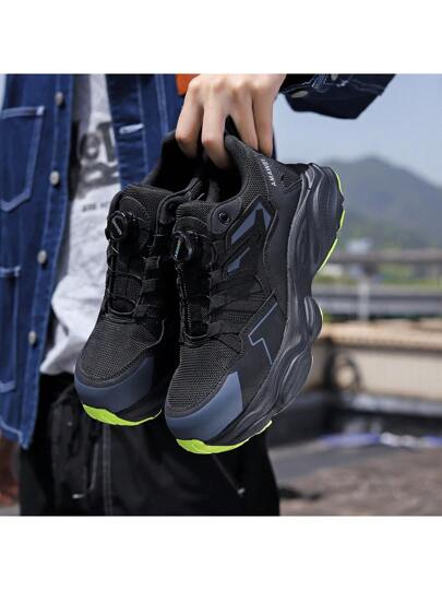 أحذية رياضية بنقاط حماية من الفولاذ للرجال، أحذية عمل غير قابلة للتدمير خفيفة الوزن مريحة وآمنة، أحذية رياضية مقاومة للانزلاق ذات بطانة من المركب لمواقع البناء