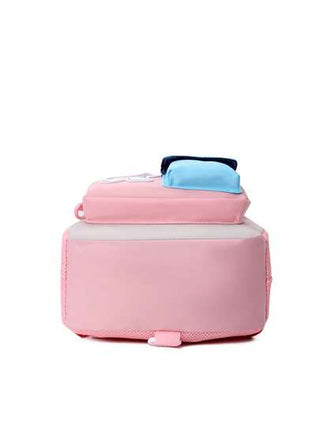 حقيبة ظهر للأطفال بطباعة نمط كرتوني لطيف مشرق، سعة كبيرة متعددة الاستخدامات مع سحاب، مناسبة للسفر والرحلات الخارجية، خفيفة الوزن متعددة الجيوب، مناسبة لطلبة الروضة والمدرسة الابتدائية