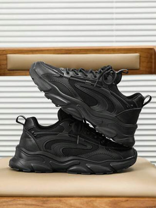 أحذية رياضية كاجوال ملونة رجالية بطراز كلاسيكي ، أحذية رياضية خارجية بسيطة الطراز مع رباط, متعددة الاستخدامات ومريحة للتنقل اليومي والملابس الرياضية