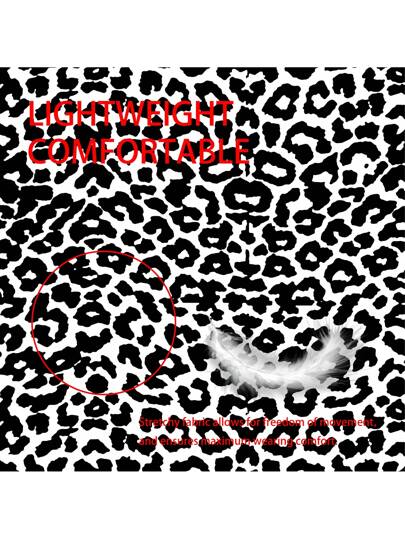 (مقاس ام ، ال ) قناع وجه على الطراز الأزياء بنمط الفهد الليكرا، قابل للتنفس ومريح، مكافح للبعوض بتصميم رأس الحصان، ملحقات ركوب