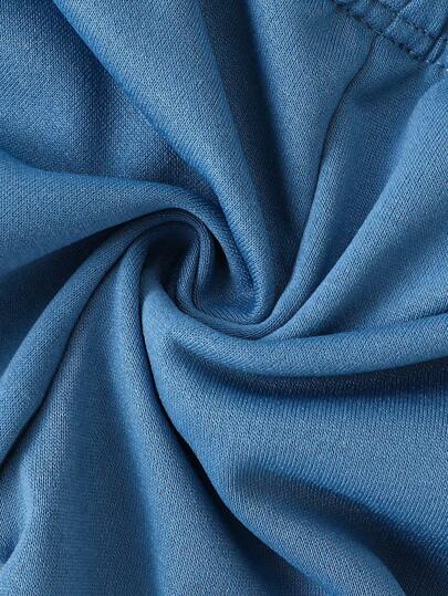 SHEIN Playful Pals ملابس شتوية للأطفال الصبية، بنطال فضفاض كاجوال، بلوزة كنزة مصنوعة من الصوف، متعدد الألوان، بطراز كوري، مقطع سميك مناسب للشتاء، جودة عالية أنيقة، متعدد الاستخدامات لشتاء/خريف، ملابس منزلية أنيقة، ملابس رياضية، ملابس خارجية كاجوال