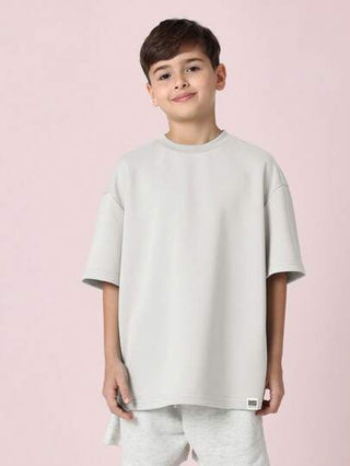 SUMWON تيشيرت غرافيك بيان "اتصل بمصممي الأزياء" للأطفال، ملابس شارع كاجوال، قصير الأكمام، فضفاض، موضة الصيف