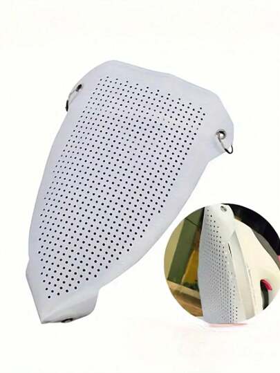 قطعة واحدة حامي إحترافي من الحديد المطاوع ، وسادة كي مضادة للاحتراق لمكواة الكي الكهربائية ، متين و سهل التركيب ، حماية للكي لجميع أنواع الأقمشة