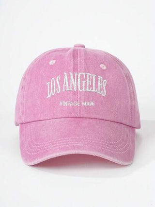 قبعة بيسبول مطرزة بحرف LOSANGELESS، قابلة للتعديل يناسب الجنسين للحماية من الشمس للاستخدام الخارجي، مناسبة للأولاد والبنات والسفر والشاطئ والربيع والخريف