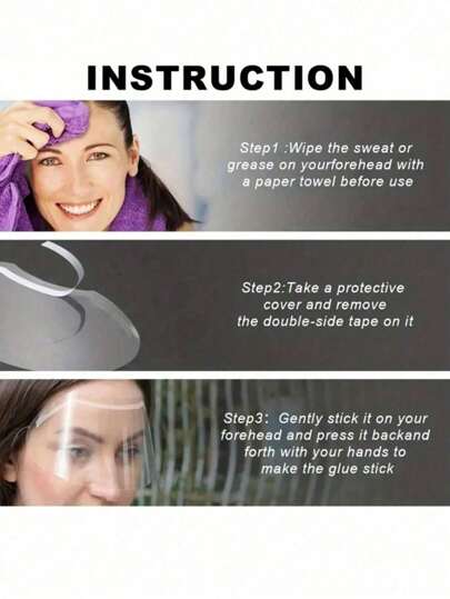 5/10/25/50 قناع عيون وجه استحمام ،غطاء شمسي شفاف لحماية العيون والحواجب ، حاجز ماء الاستحمام ،مناسب لعمليات تطويل الرموش والعناية بعد الجراحة بالجفون، إمدادات صالون العناية ،واقي وجه شفاف لحماية العيون أثناء قص الشعر ، درع حماية العين لقص الشعر