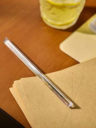 أدوات مكتبية ومدرسية Cirelle قطعة واحدة مسطرة مثلث شفافة, أداة تحجيم تلميذ متعددة الوظائف جميلة بدون علامات