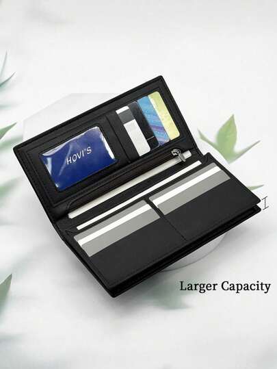 HOVI'S غطاء جواز سفر خفيف الوزن، متعدد الفتحات البطاقات ذو وظائف متعددة - يحمي هويتك بحقيبة محمولة رفيعة