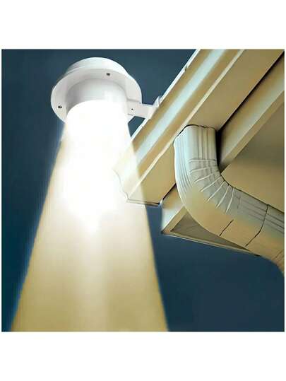 1 قطعة ضوء LED يعمل بالطاقة الشمسية للسياج، 3 LED مقاوم للماء لإنارة حائطيّة خارجية، ضوء سياج، ضوء أжелоб شمسي للحديقة والممرات والمزارع وديكورات الإضاءة