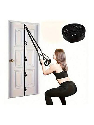 نطاق المقاومة لأجهزة اللياقة البدنية المنزلية المساعدة، بدون ثقوب، جهاز رياضي محمول