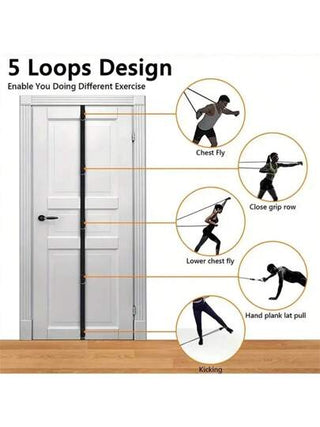 نطاق المقاومة لأجهزة اللياقة البدنية المنزلية المساعدة، بدون ثقوب، جهاز رياضي محمول