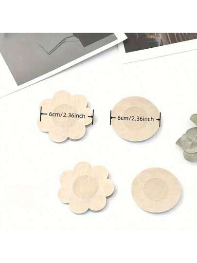 10/50/100 قطعة رقعة حلمة وصلات صيفية ضد الاحتكاك غير مرئية قابلة للتنفس مضادة للحساسية للنساء في فستان الزفاف والرقص والطلاب وماراثون الرياضة والركض مانعة للاحتكاك لموسم الصيف