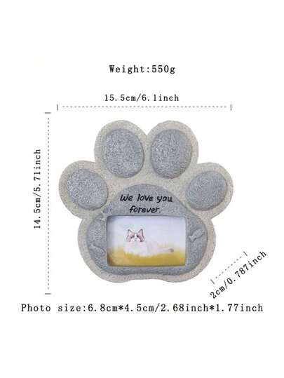 حجر تذكاري لقطة ملاك مصنوع من الراتنج - هدية فقدان الأليف مصنوعة يدويًا مع لوحة اسم شخصية ، تذكار قبر جداري مؤثر في الحديقة تكريمًا للقطط المحبوبة المتوفية
