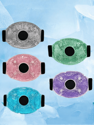 حزمة كبيرة من أكياس الثلج: 1 حزمة قابلة لإعادة الاستخدام للحرارة والبرودة - تفاف للكاحل والرأس والكتف والساق والركبة، هدايا للأمهات، هدايا للرجال، هدايا للنساء، ضروريات السفر، إكسسوارات السفر