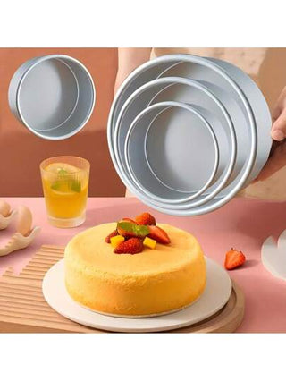 قالب الكيك القابل للتحرك من سبيكة الألومنيوم المؤكسد، قالب كيك شيفون