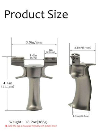 قطعة واحدة من منصة رماية عالية الجودة من الفولاذ المقاوم للصدأ للرماية في الهواء الطلق، تأتي مع طقم كامل من الملحقات: 2 هدف من الجلد ، 100 جرام كرات معدنية ، قطعة واحدة من المطاط، مناسبة للصيد في الهواء الطلق، ويمكن استخدامها كهدية عيد ميلاد/عيد للأصدقاء