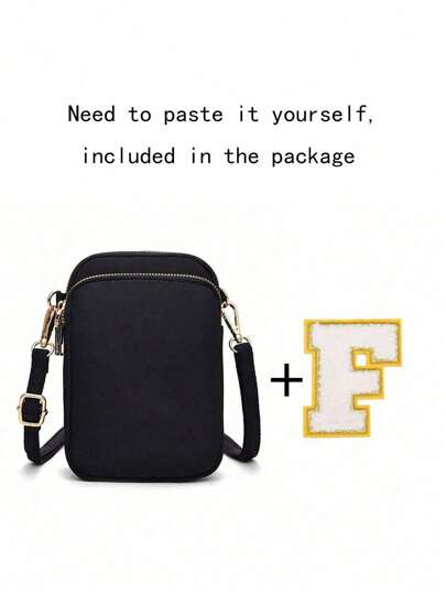 زجانة رسول من النايلون بسحّاب واحدة، موضة جديدة بتصميم بسيط وعملي، حقيبة كتف رسول مريحة وصالحة للسفر اليومي والخروج، هدية مثالية للأولاد والبنات