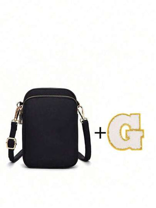 زجانة رسول من النايلون بسحّاب واحدة، موضة جديدة بتصميم بسيط وعملي، حقيبة كتف رسول مريحة وصالحة للسفر اليومي والخروج، هدية مثالية للأولاد والبنات