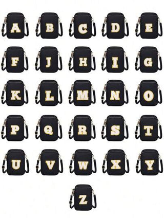 زجانة رسول من النايلون بسحّاب واحدة، موضة جديدة بتصميم بسيط وعملي، حقيبة كتف رسول مريحة وصالحة للسفر اليومي والخروج، هدية مثالية للأولاد والبنات