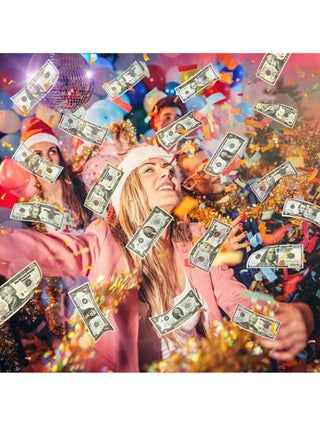 300 قطعة من النقود المقلدة للألعاب التمثيلية للأطفال - تعليم العملات المزيفة ، ألعاب أوراق نقدية مقلدة واقعية ، ألعاب تعليمية موسيقية ، ألعاب طاولة ، أفلام ، أدوات سحرية ، للزينة في عيد الميلاد وعيد الهالوين ، ليست نقودًا حقيقية ، للأولاد والبنات من عمر 3