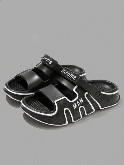 صنادل خارجية للرجال للقيادة والتنزه والصيد، خفيفة الوزن، مقاومة للانزلاق والتآكل، كاجوال، نعال منزلية، مقاومة للرائحة، صنادل شاطئ