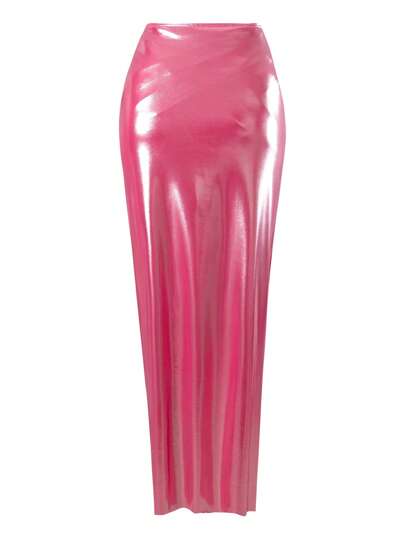 Swim Oasis ملابس سباحة قطعة واحدة لإمرأة بحجم كبير بلون وردي لامع، صيفية