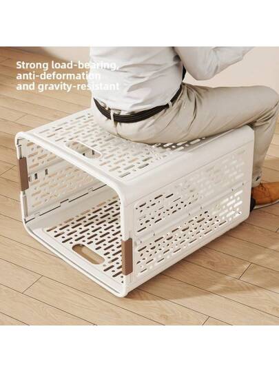 سلة تخزين لعب الأطفال - منظم سعة كبيرة قابل للطي لألعاب الأطفال والوجبات الخفيفة والفوضى والغسيل ، صندوق تخزين قابل للطي متعدد الاستخدامات مع مقابض