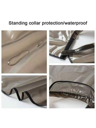 مريلة صبغ شعر مائية محترفة ، قبعة شعر من البوليستر ، مريلة صالون حلاقة ، مريلة حلاقة قابلة للتعديل ، مريلة قص شعر قصيرة ، كاب صالون حلاقة محترف - مناسبة للحلاقين لقص الشعر والغسل والصبغ والتصفيف - نظيفة ، سريعة التجفيف ، مضادة للرذاذ ، مصممة