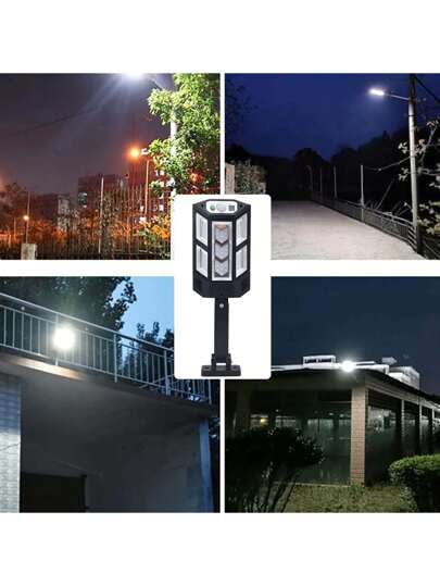 ضوء حائط خارجي تعمل بالطاقة الشمسية 9900 لومن، 1/2/4 قطع إضاءة فيضية بها 43 مصباح ليد مع جهاز استشعار للحركة والتحكم عن بعد و 3 أوضاع إضاءة، قابل للفصل. مناسب للممرات والحدائق والمرآب والمداخل والإضاءة الخارجية. إضاءة خارجية حديثة من بلاستيك متين، مناسبة