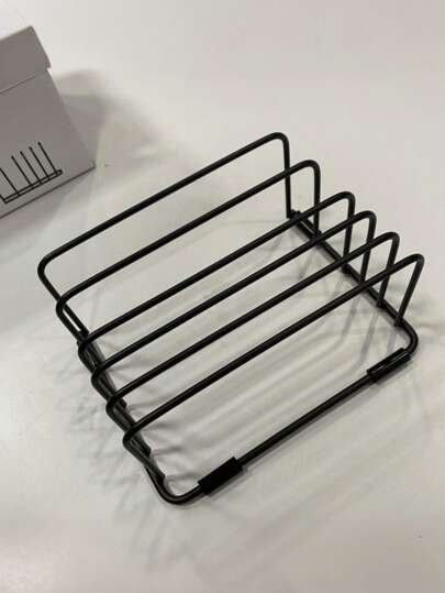 SHEIN رف تخزين متعدد الوظائف لألواح الخضروات للأسطح المنزلية، بدون تركيب مطلوب،رف لتجفيف الأطباق والتخزين (باستثناء الأطباق والشبكة الحديدية)