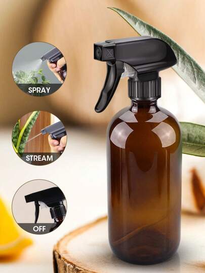 زجاجة بلاستيكية رذاذ سعة كبيرة، حاوية فارغة عالية الضغط لمرطبات الشعر، زجاجة مياه، أدوات صالون حلاقة، لوازم صالون حلاقة، 300 / 500 مل