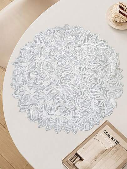 1-4 حصيرة طاولة بسيطة من البي في سي، قابلة للغسل وسهلة التنظيف، مضادة للانزلاق، بألوان رقيقة ، إكسسوارات طاولة الطعام ، تنسيق أدوات المائدة، حصيرة مطبخ وطعام، ديكور حفلات الزفاف والعطلات