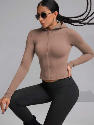 Soyun جاكيت يوجا للنساء من سوينج ، سحاب وسطي مناسب للياقة البدنية ، ناعمة وصديقة للبشرة ، مناسبة للخارج والرياضة واليوجا والربيع والصيف والخريف