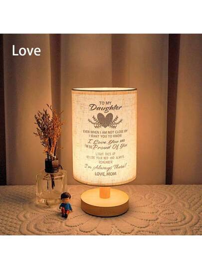 قطعة واحدة، مصباح طاولة حديث من الكتان الشمالي لغرفة النوم، مصباح مكتب خشبي بتقنية LED، 3 ألوان إضاءة للمنضدة الجانبية، مصباح ليلي قابل للشحن عبر منفذ USB، غطاء مصباح كتاني/أصفر، إكسسوار إبداعي