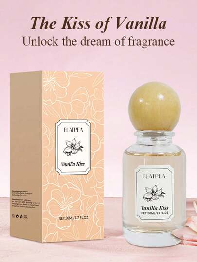 بخاخ العطر النسائي برائحة الفانيليا 50 مل / 1.7 أونصة سائلة، رائحة الفانيليا الساحرة، تحرر الجمال الأنثوي، للشعر والجسم، هدية مثالية للسفر