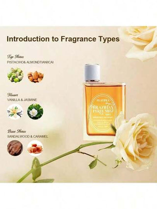 عطر بيرازيلي 602 # - عطر 100 مل (3.4 أونصة سائلة) بنكهة الفانيليا الفاخرة (نكهة الكراميل والفانيليا)