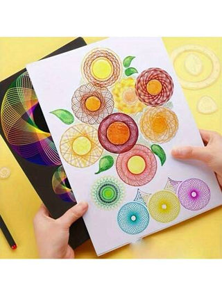 أدوات مكتبية ومدرسية 22 قطعة/مجموعة ، مسطرة رسم متعددة الوظائف ، قالب سحري شفاف ، إنشاء أنماط حلزونية مذهلة ، رسم أنماط مختلفة حسب الرغبة ، مسطرة رسم هندسية متعددة الوظائف ، طقم رسم سحري ، أداة رسم لممارسة المهارات اليدوية