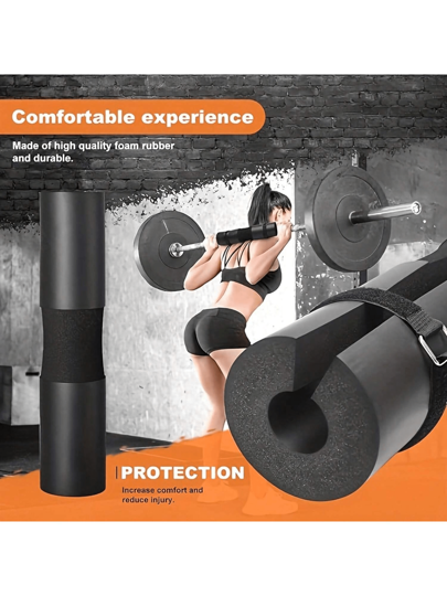 3 قطعة/مجموعة من ألواح الاكتاف ال- Barbell ، وسادات رقبة سميكة مانعة للانزلاق للتدريب في الصالة الرياضية، دعم للتمارين لتعزيز القوة