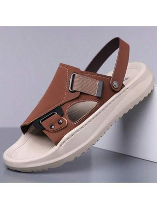 صنادل رجالي كاجوال عصرية، منسوجة تنفس علوي قابل للفصل، خفيفة الوزن ومتشربة للصدمات ومقاومة للانزلاق، صنادل وأحذية شاطئية رجالية سريعة الجفاف للصيف