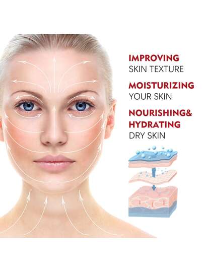 كريم مرطب بالريتينول، مشدد وومقاوم للتجاعيد، ومنير، ومخفف لخطوط الدقيقة والهالات السوداء، كريم مرطب ومضاد للشيخوخة