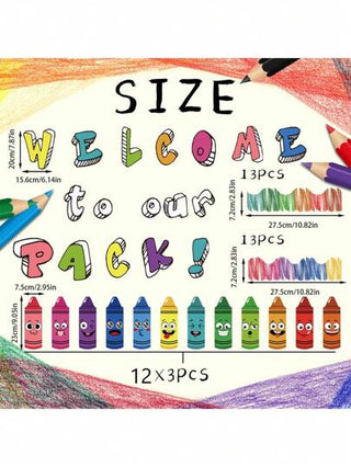 79 قطعة من ديكورات لوحة النشرة العودة إلى المدرسة - أهلا بكم في قطع الرسم البياني للحزمة الملونة مع حواف الحدود للوحة إعلانات الفصل ، ديكور جدران الفصل الأول من المدرسة ، لوازم الحفلات