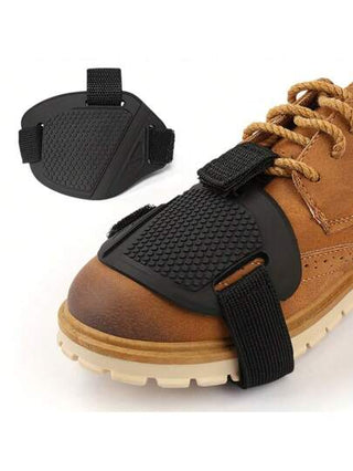 مجموعة واقي شريط تبديل السرعة للدراجة النارية - غطاء حذاء مطاطي وحشية، قابل للغسل باليد