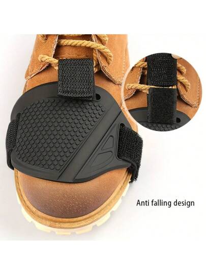 مجموعة واقي شريط تبديل السرعة للدراجة النارية - غطاء حذاء مطاطي وحشية، قابل للغسل باليد