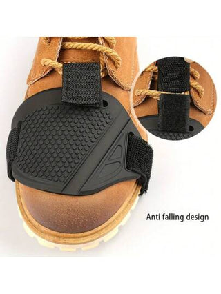 مجموعة واقي شريط تبديل السرعة للدراجة النارية - غطاء حذاء مطاطي وحشية، قابل للغسل باليد