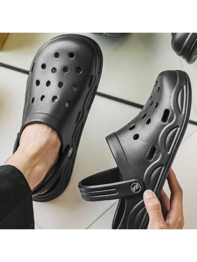 أحذية رياضية خفيفة الوزن كاجوال متنفسة، معلقة بدون ربط، صنادل طبيعية لإستخدام الداخلي/الخارجي