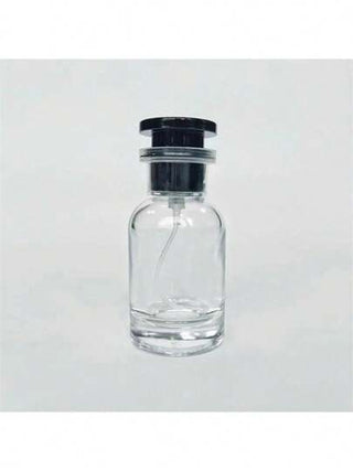 قطعة واحدة زجاجة عطر زجاجية فاخرة سعة 30مل ، رشاش مستحضرات تجميل ، وعاء زيت أساسي شفاف محمول، مناسب للسفر