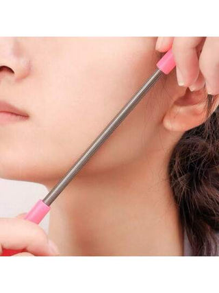 5 علب أداة إزالة الشعر بالنوابض لإزالة شعر الوجه والخذين والشفايف، كريم إزالة شعر، تجميل وحلاقة وخيط وأدوات مكياج للنساء